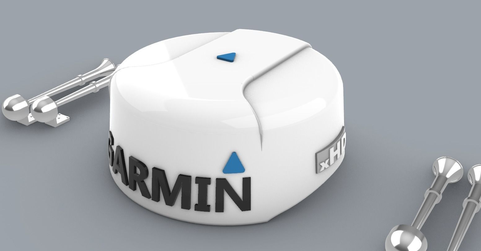 Ship Radars Set PM - 5 Models 3D print model_14