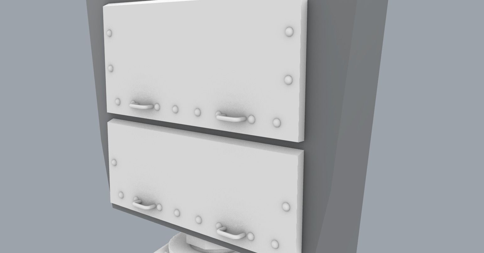 Ship Radars Set PM - 5 Models 3D print model_44