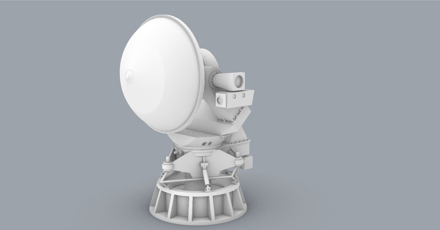 Ship Radars Set PM - 5 Models 3D print model_33
