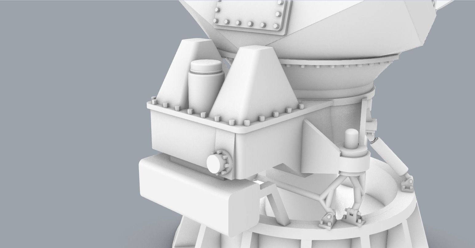 Ship Radars Set PM - 5 Models 3D print model_37