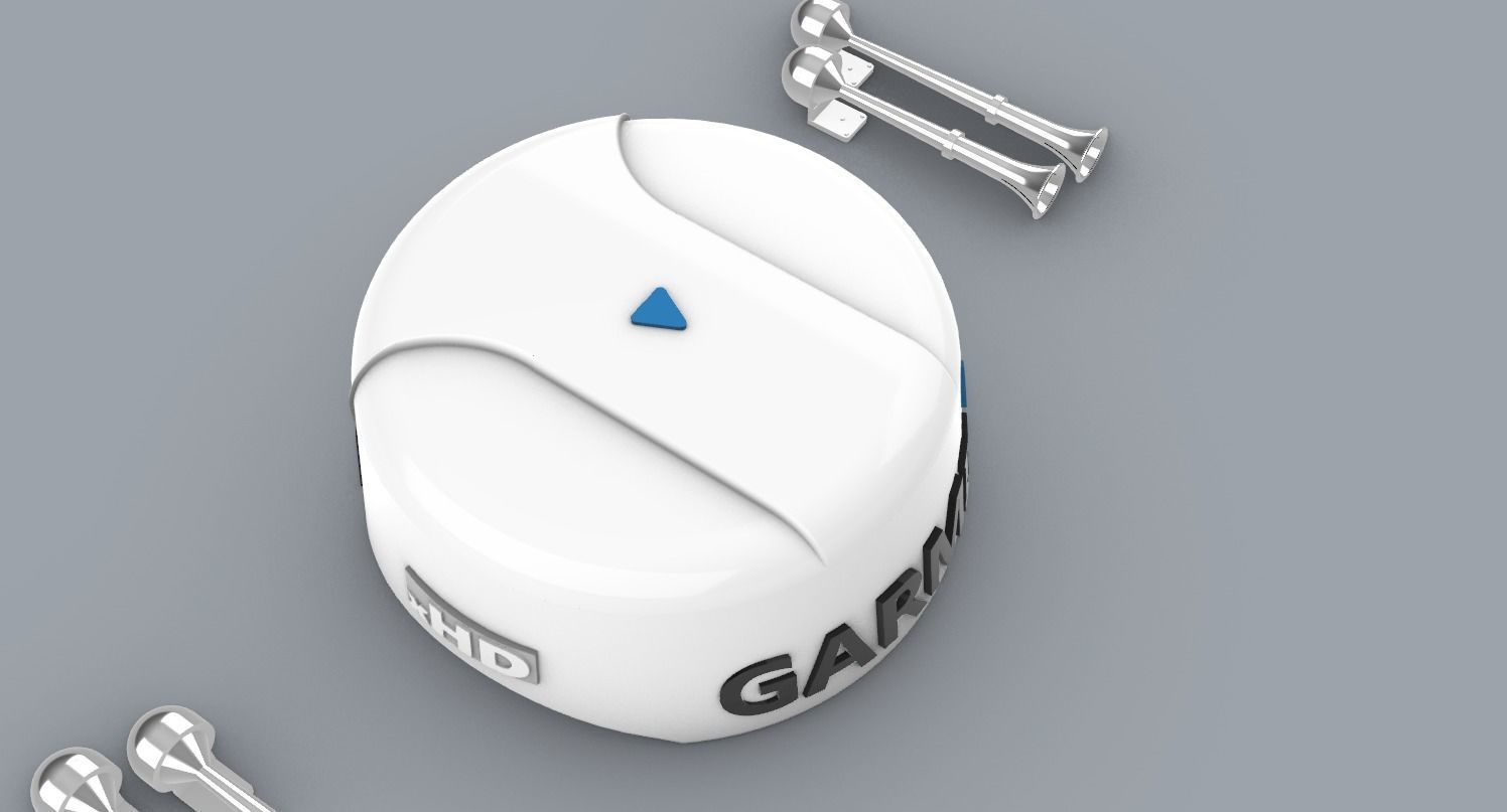 Ship Radars Set PM - 5 Models 3D print model_15