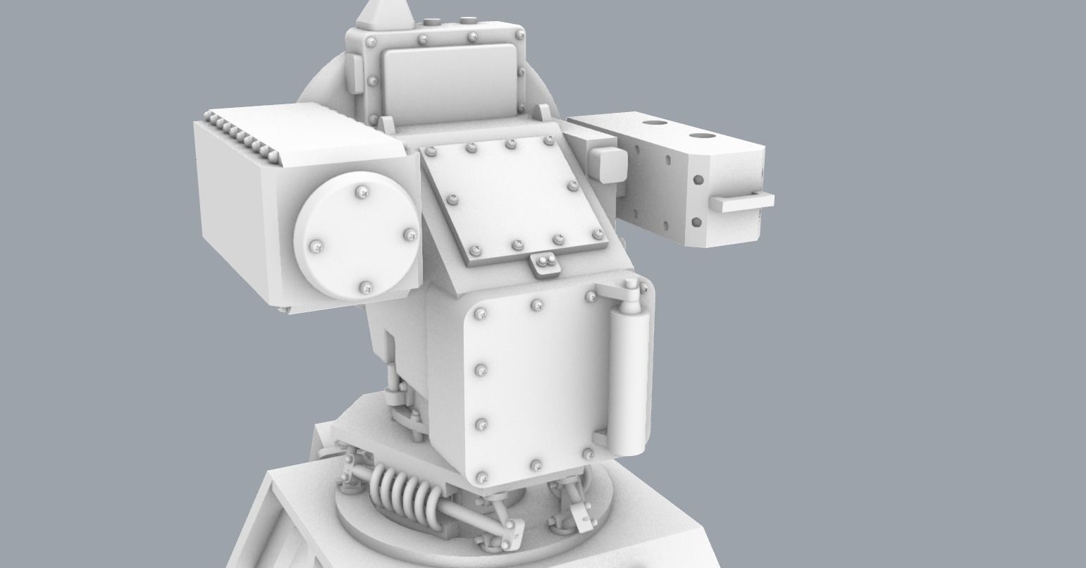 Ship Radars Set PM - 5 Models 3D print model_29