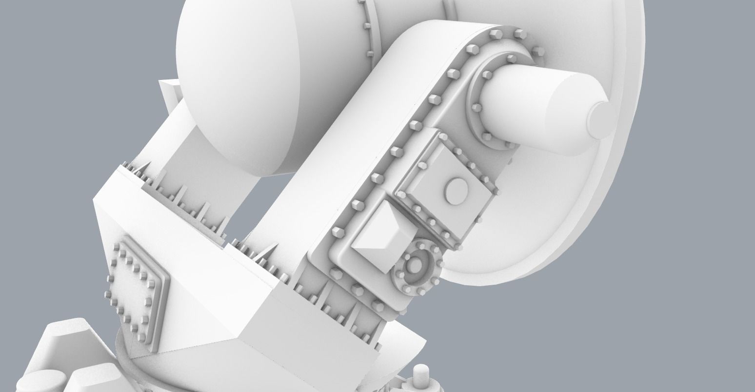 Ship Radars Set PM - 5 Models 3D print model_36