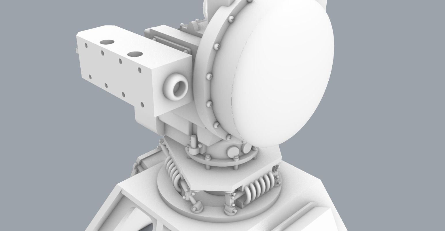 Ship Radars Set PM - 5 Models 3D print model_27