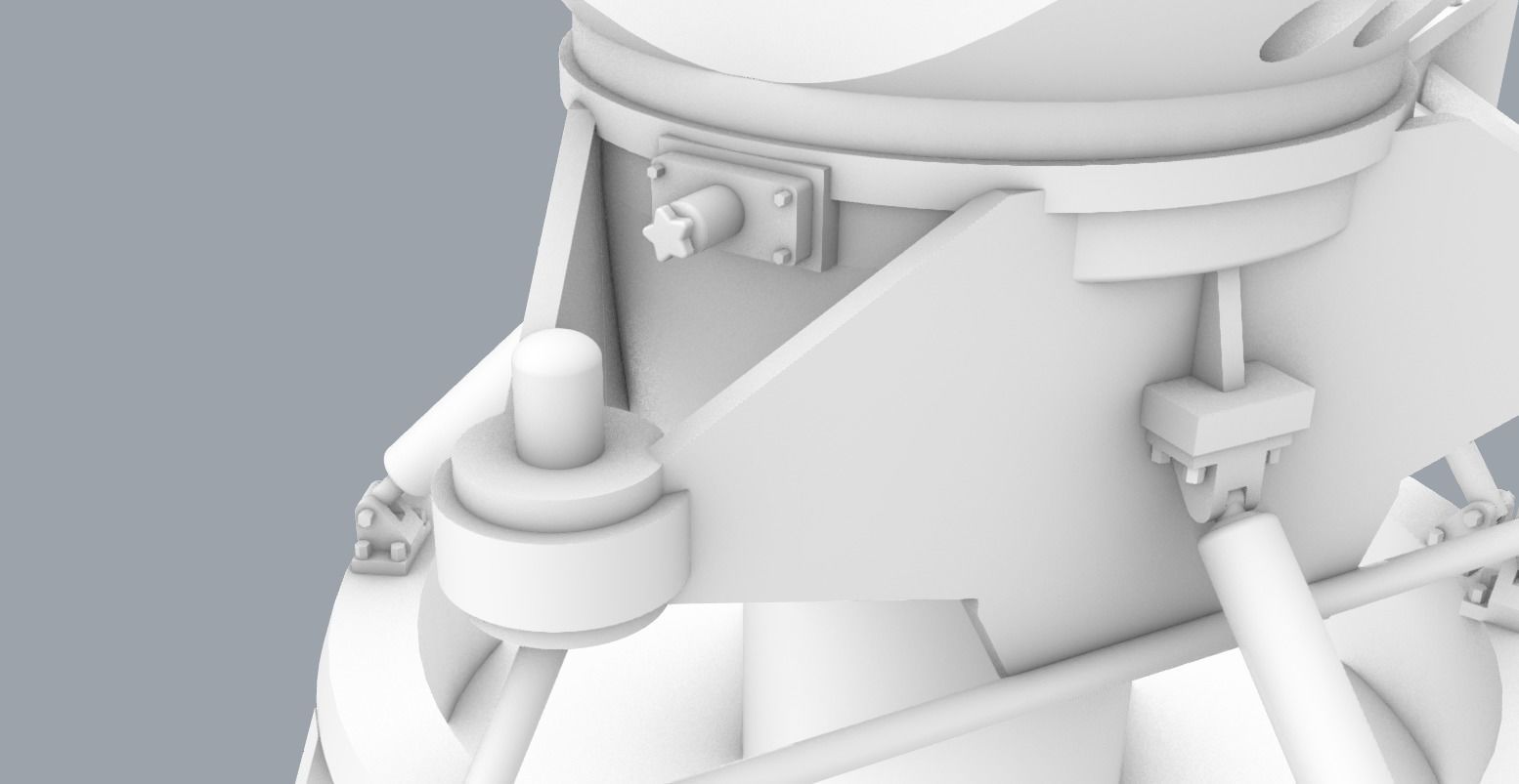 Ship Radars Set PM - 5 Models 3D print model_41