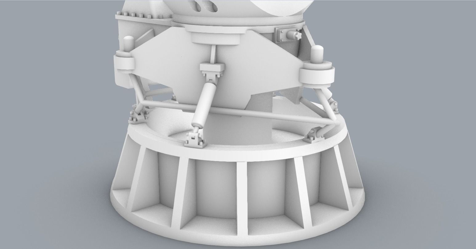 Ship Radars Set PM - 5 Models 3D print model_38