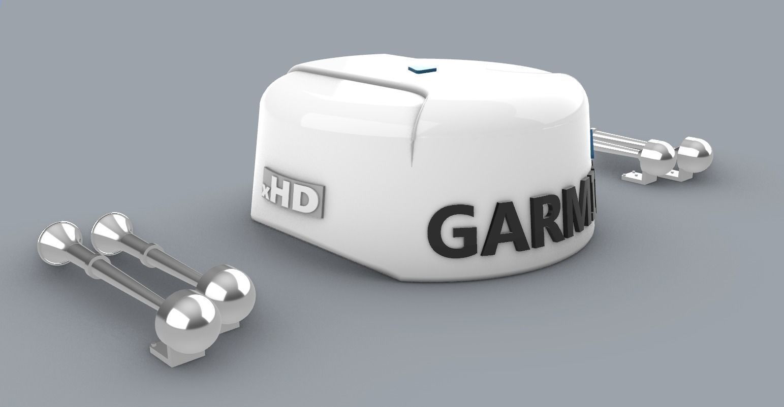 Ship Radars Set PM - 5 Models 3D print model_13