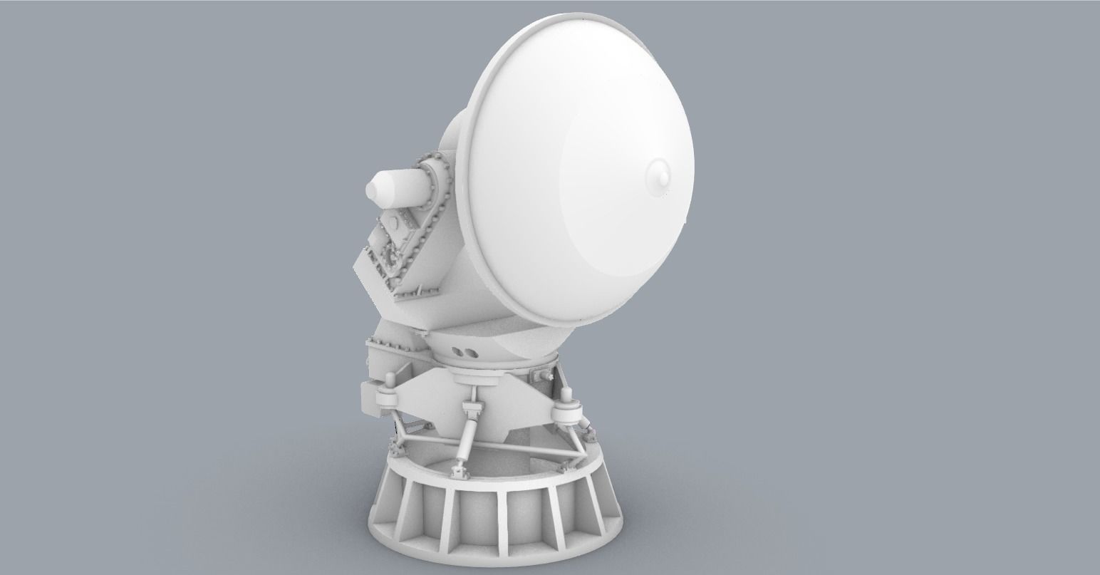 Ship Radars Set PM - 5 Models 3D print model_34