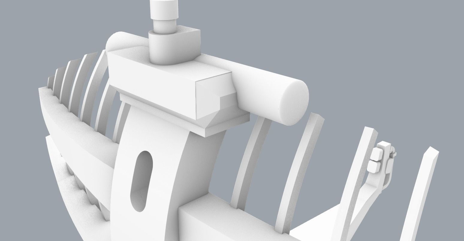 Ship Radars Set PM - 5 Models 3D print model_2