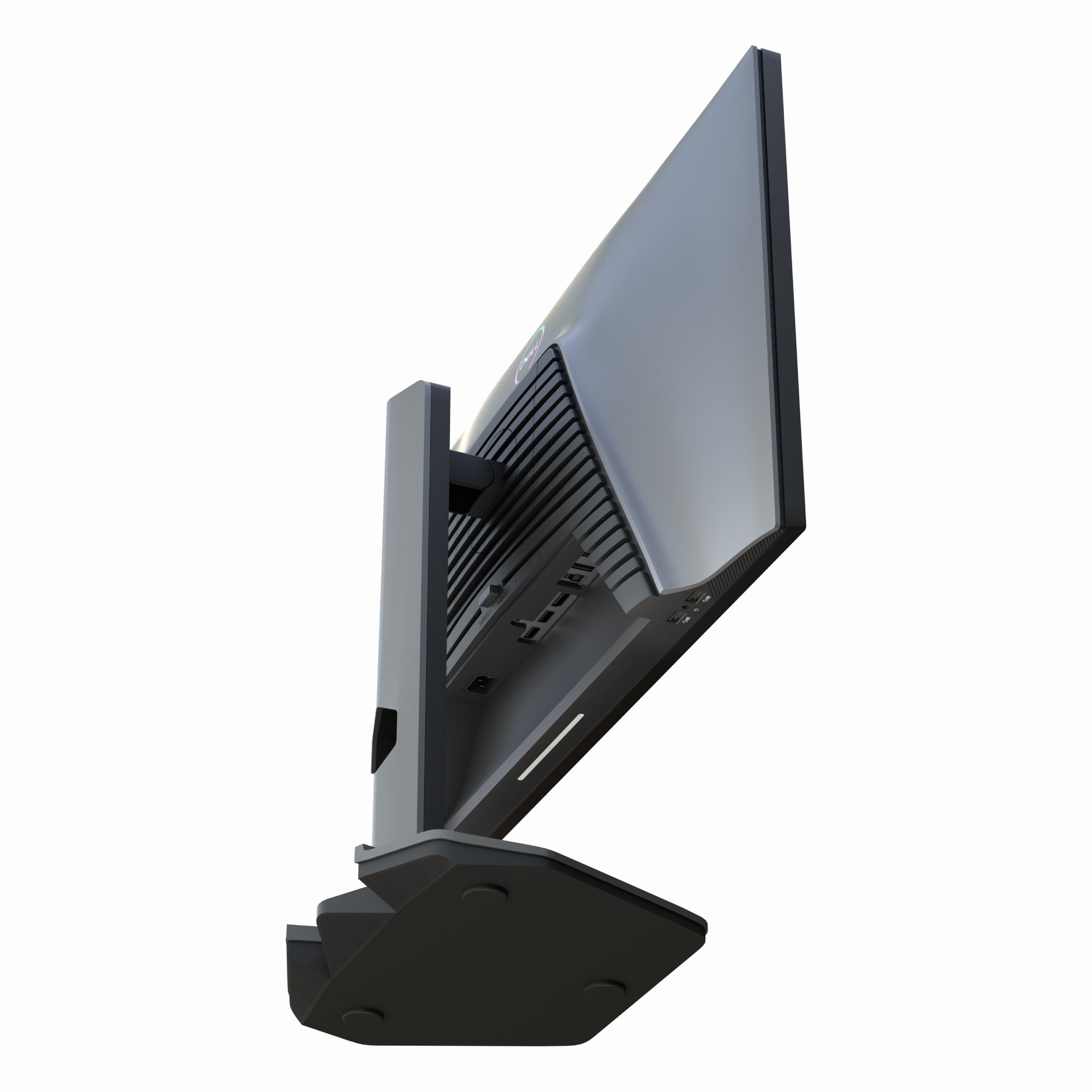 Monitor - Dell S2522HG Low-poly 3D model_6