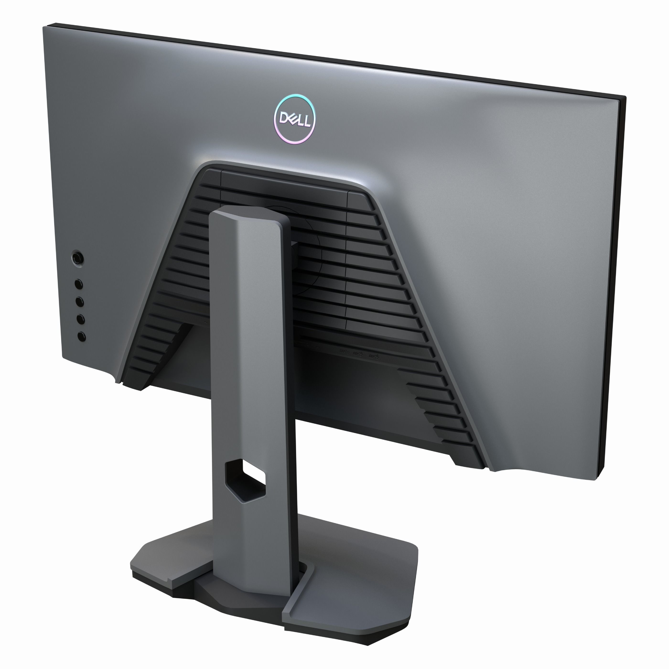 Monitor - Dell S2522HG Low-poly 3D model_3