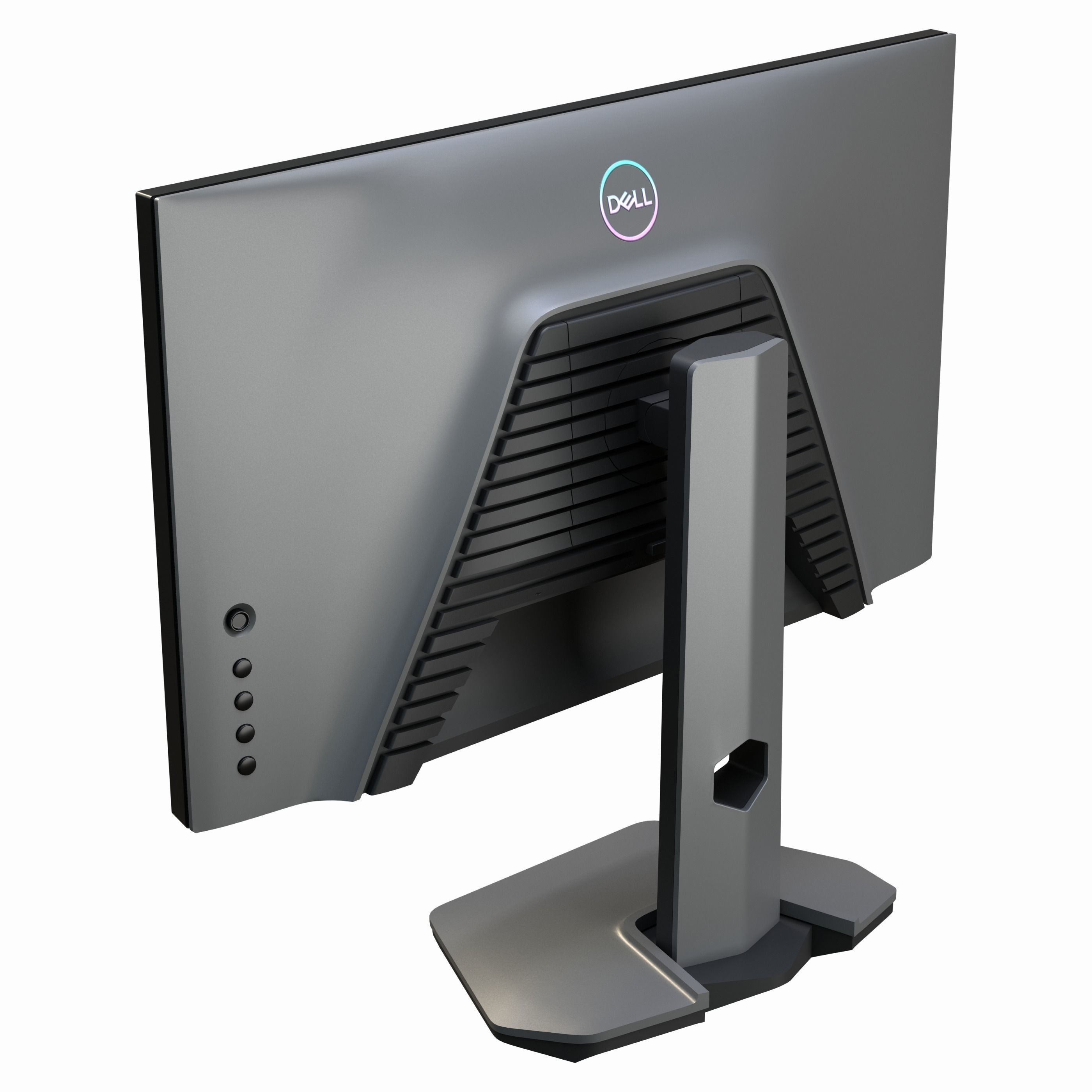Monitor - Dell S2522HG Low-poly 3D model_4