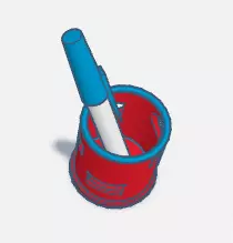 pen poser Free 3D model