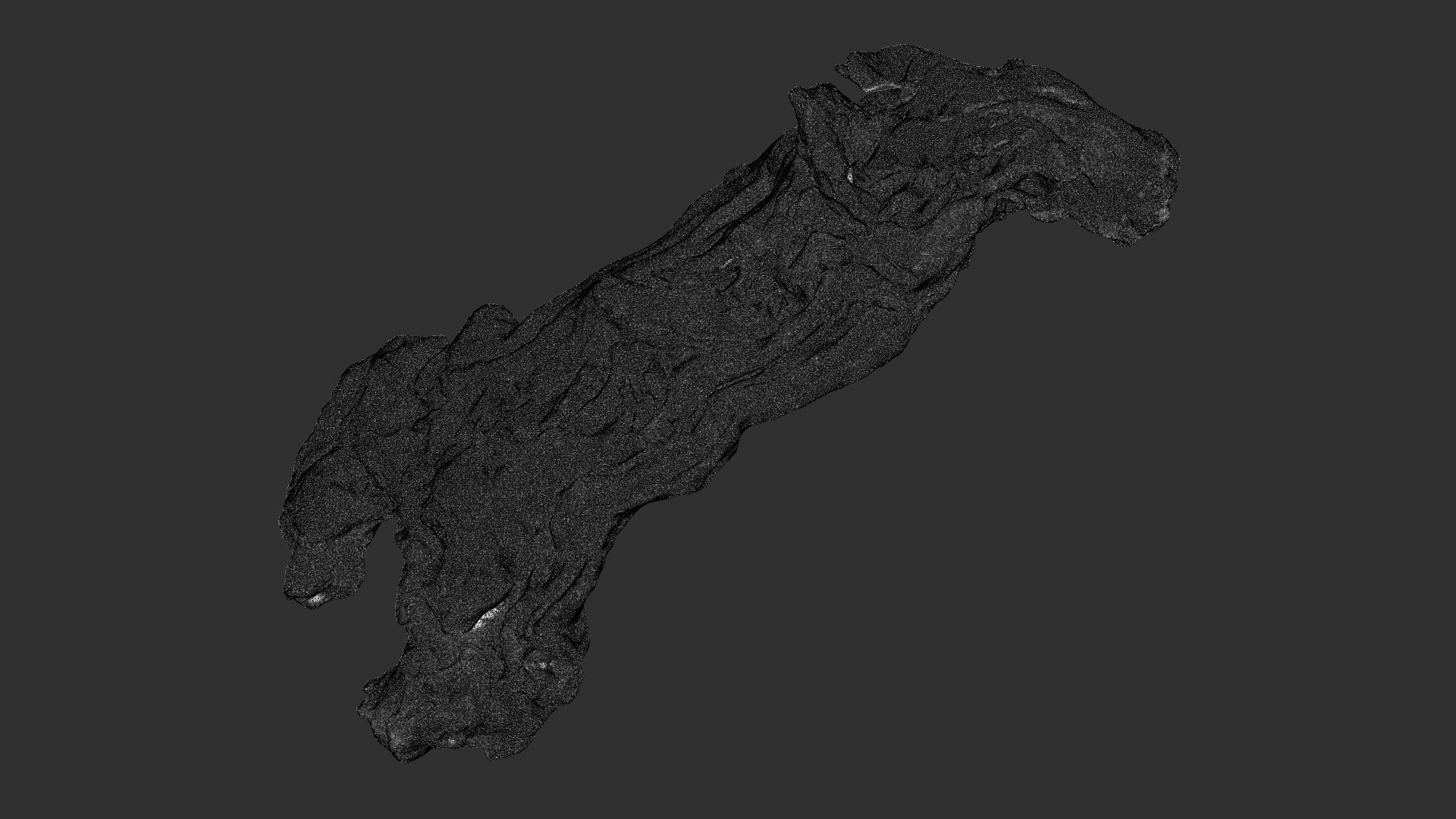 3d scan of the tree trunk 3D model_28