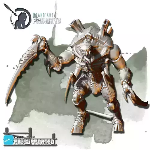 Alien Berserker 3D model