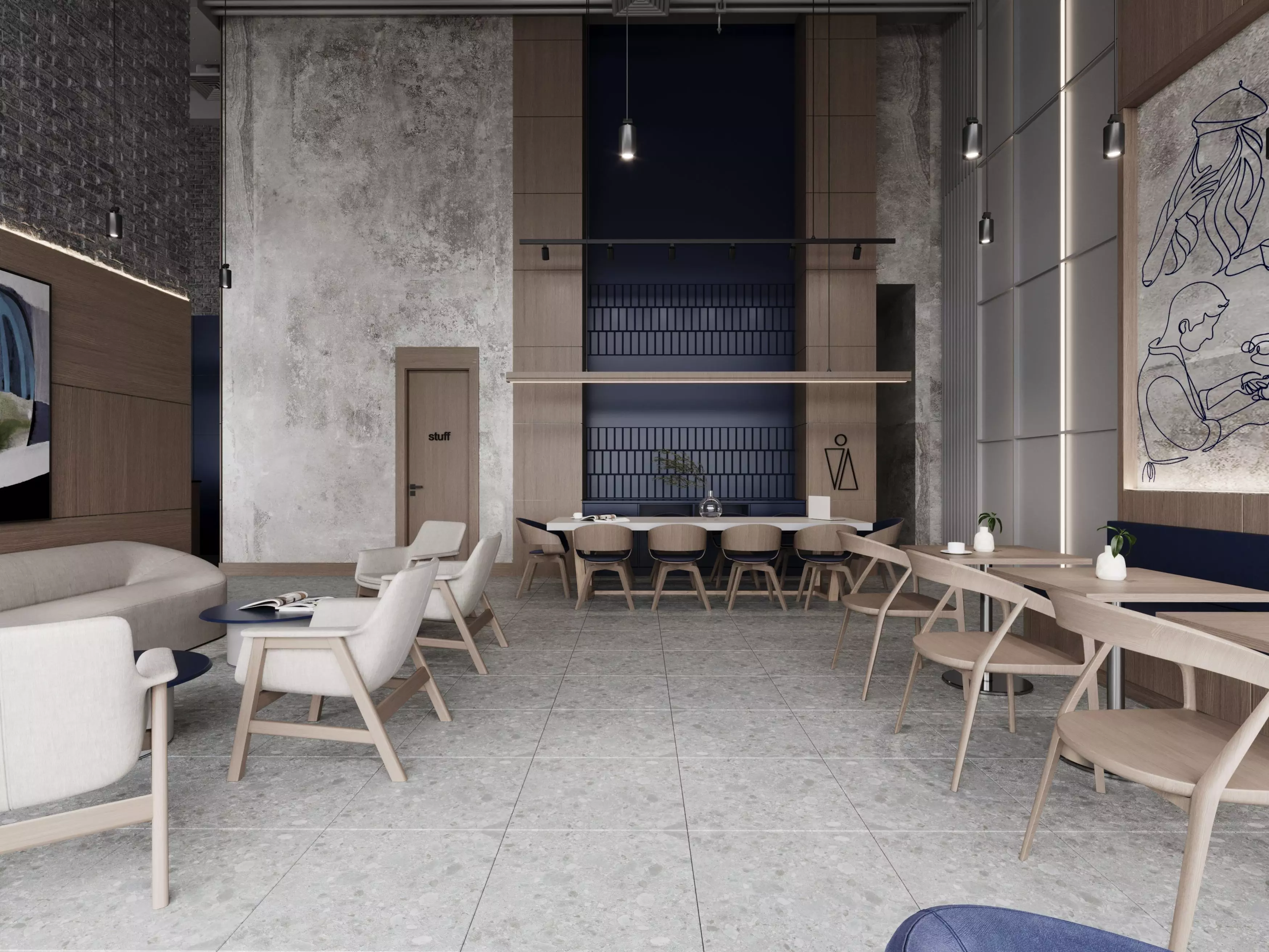 Marcus 21 Reserve Cafe by FGM 3D model_0