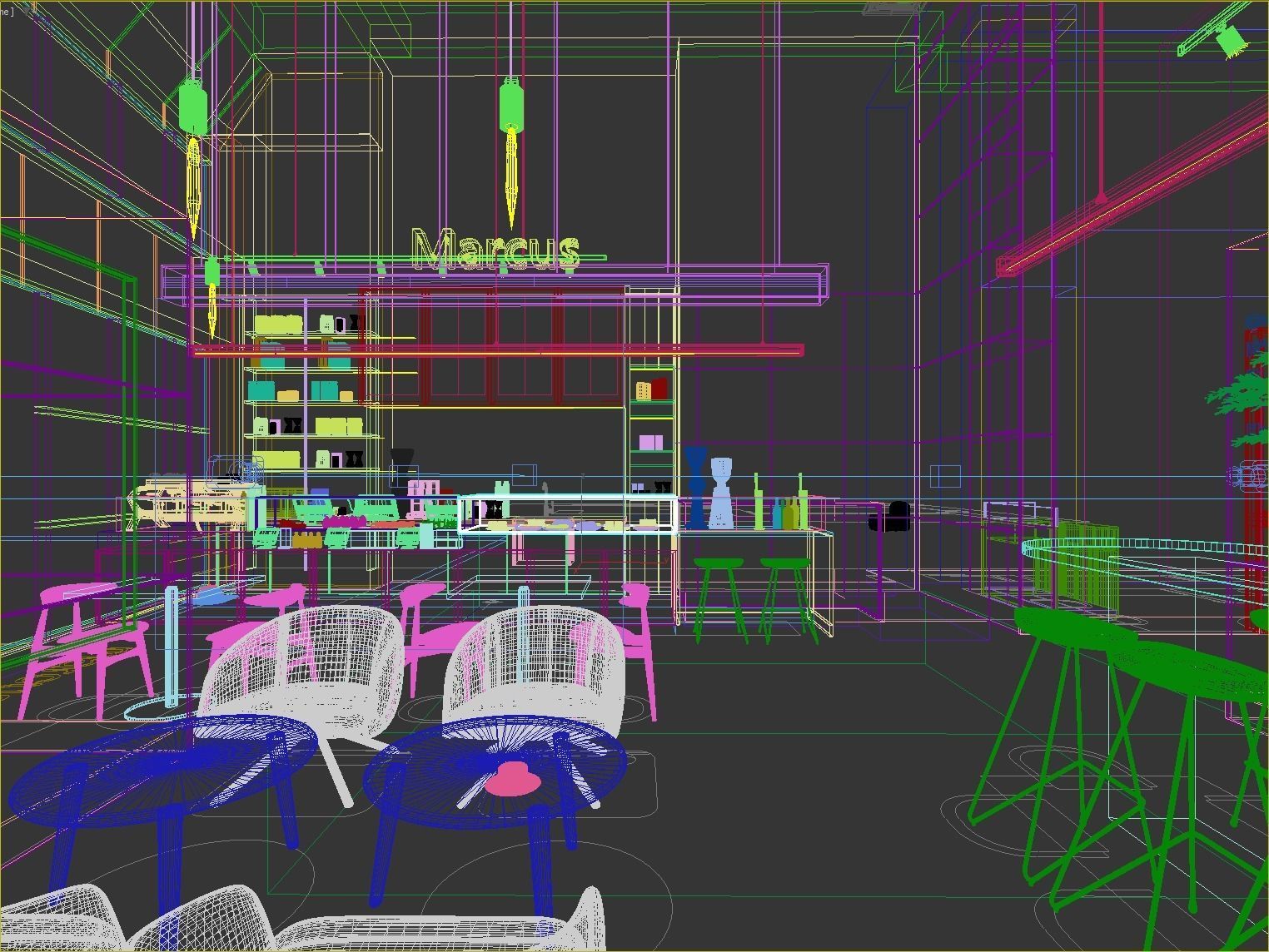 Marcus 21 Reserve Cafe by FGM 3D model_8