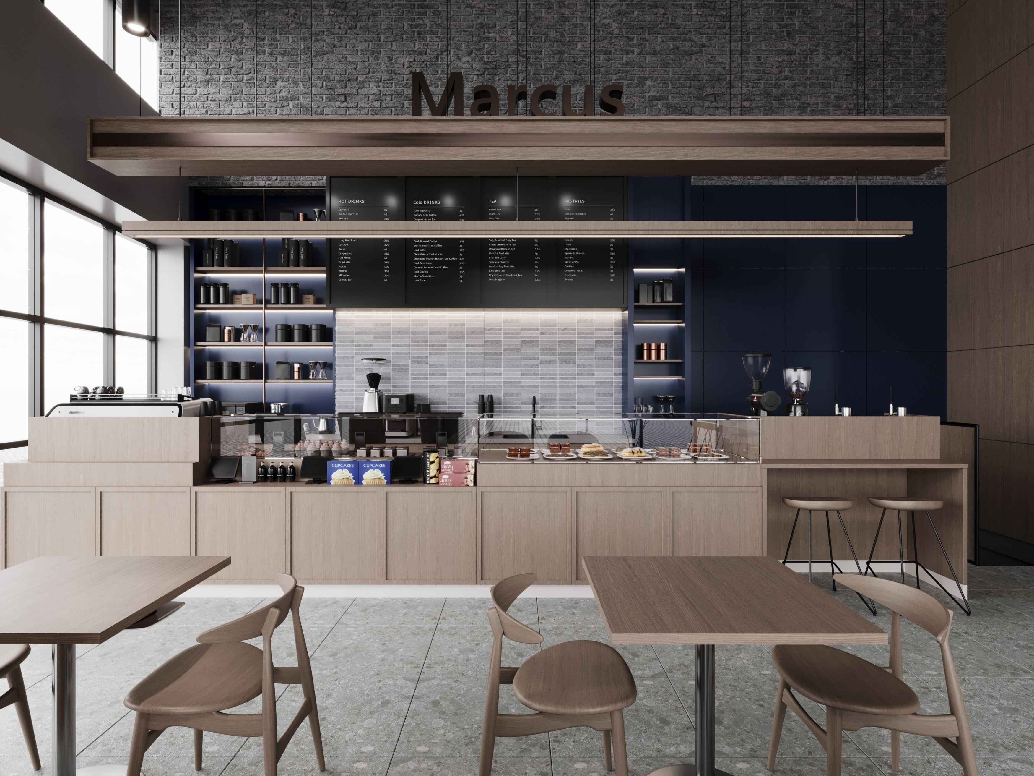 Marcus 21 Reserve Cafe by FGM 3D model_7
