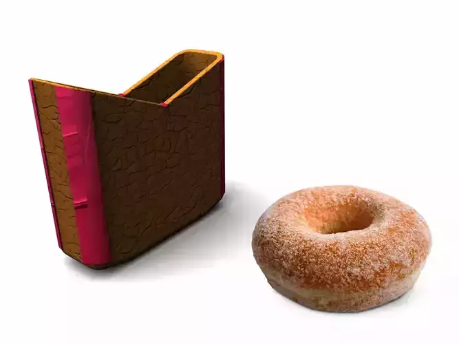 Donut stand 3D print model
