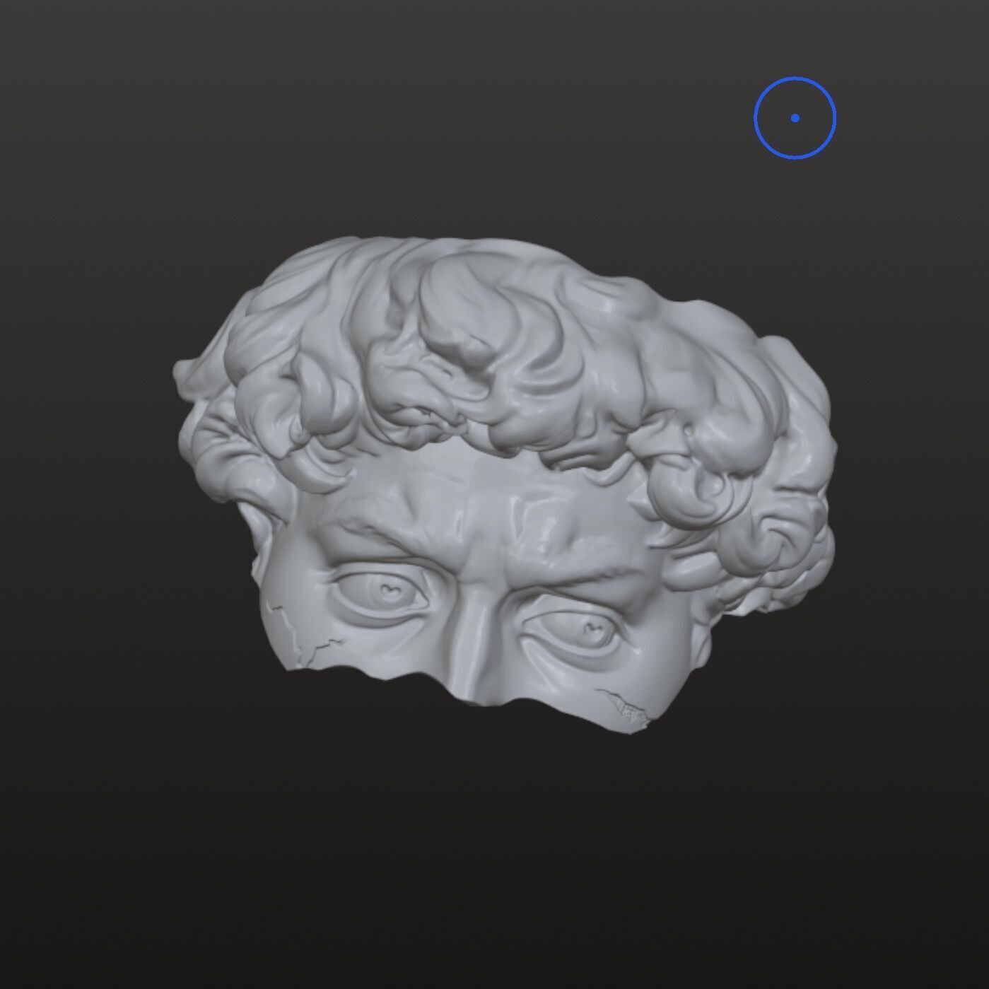 David 3D Sculpture Ring 3D print model_4