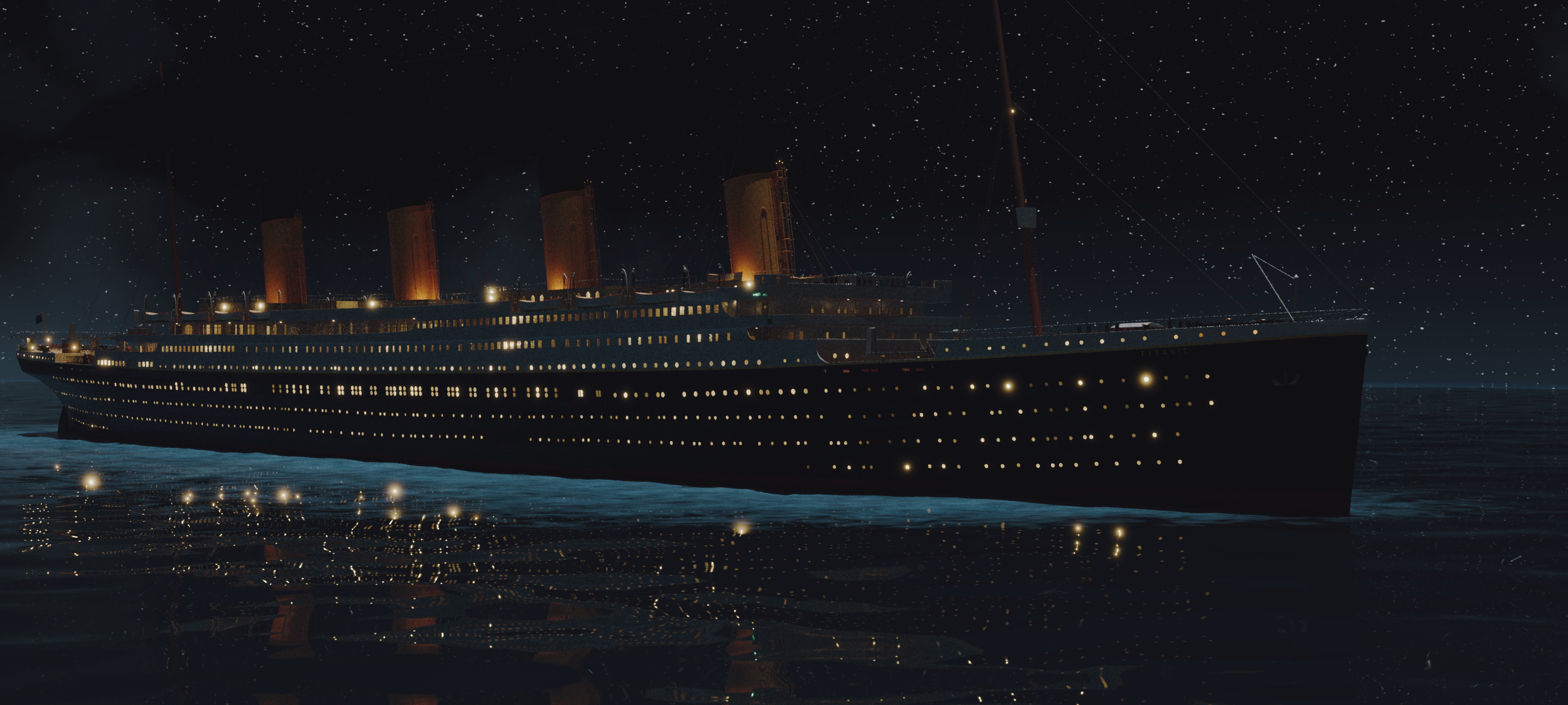 RMS TITANIC SHIP 3D model_2