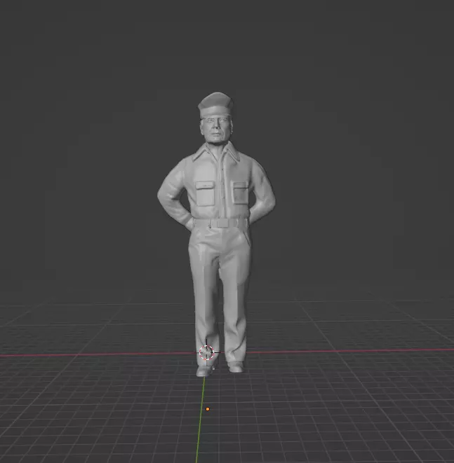 Douglas MacArthur 3D print model