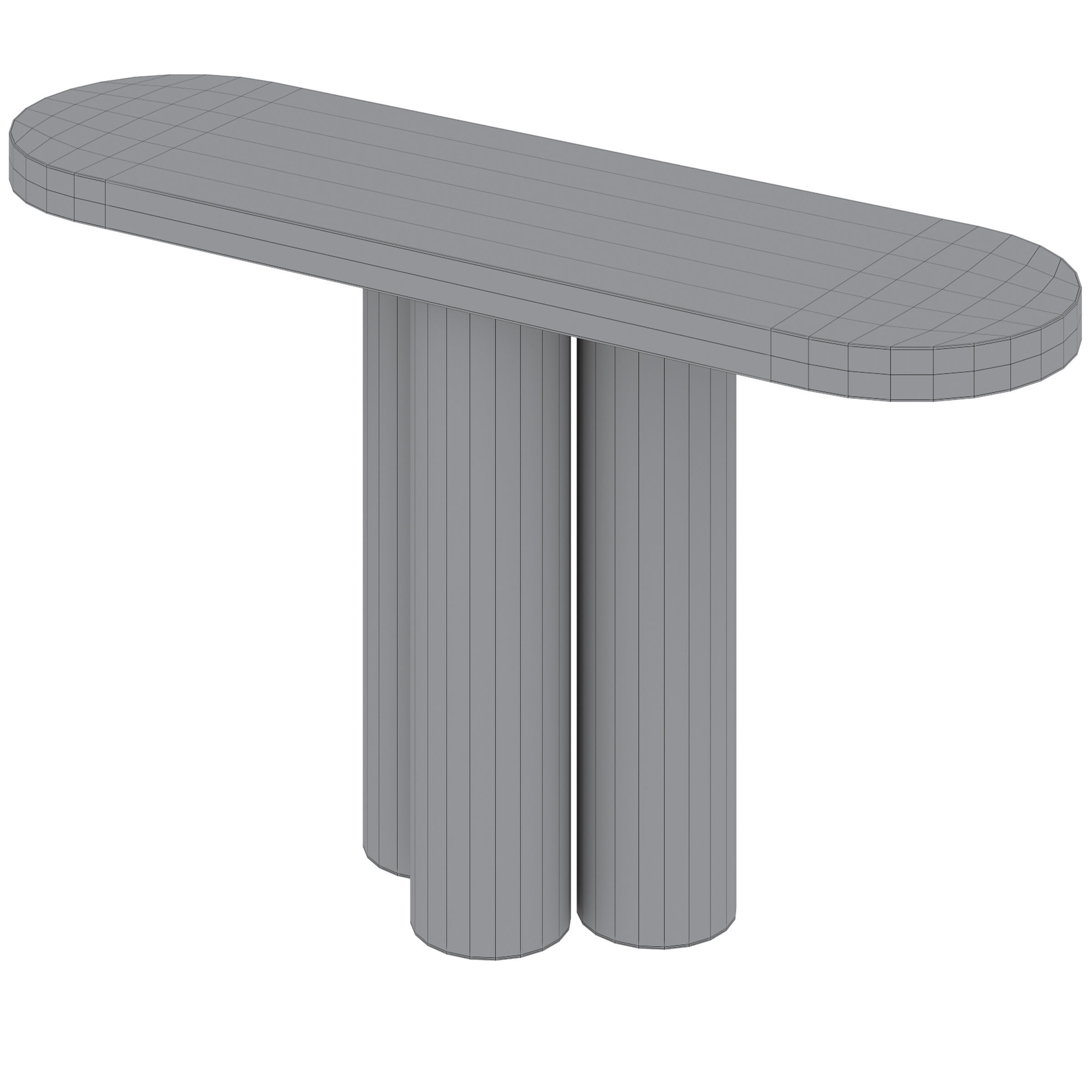 Bitti Console Table by Cazarina 3D model_3