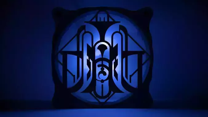 Genshin Impact Fontaine Emblem PC fan cover 