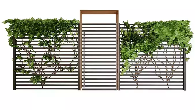 Entrance Group Metal 3D model