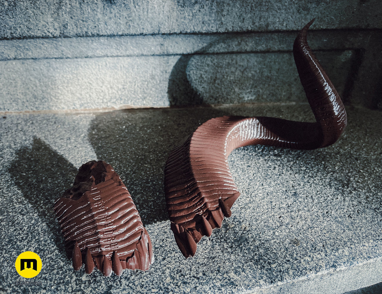 Karlach Cosplay Horns Baldurs Gate 3D print model_1