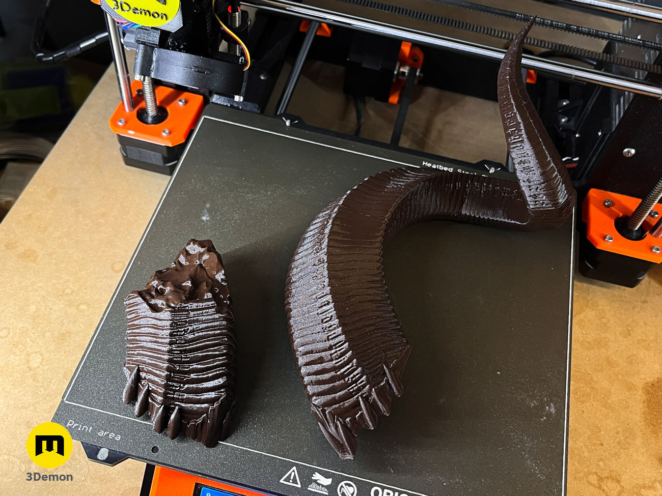 Karlach Cosplay Horns Baldurs Gate 3D print model_5