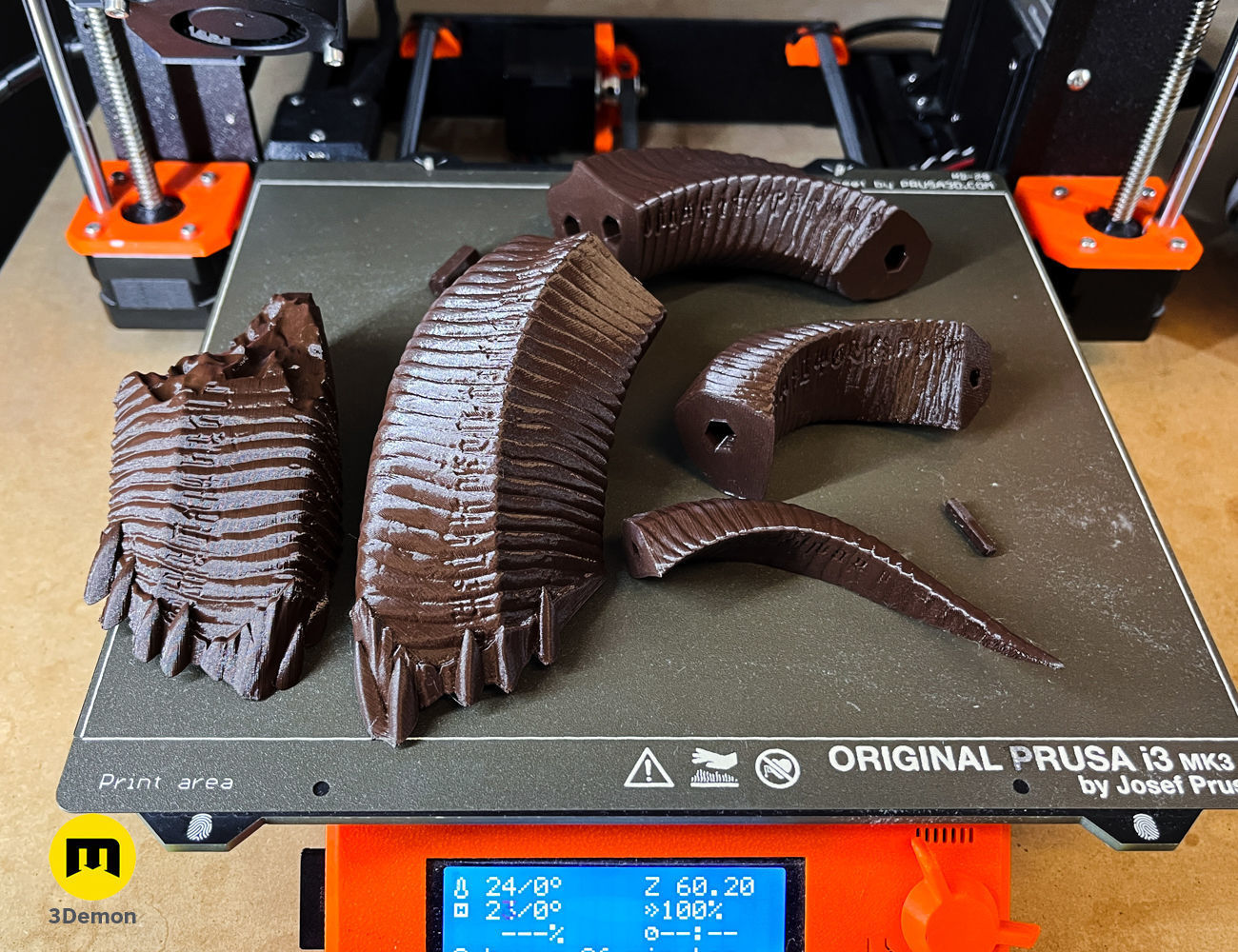 Karlach Cosplay Horns Baldurs Gate 3D print model_2