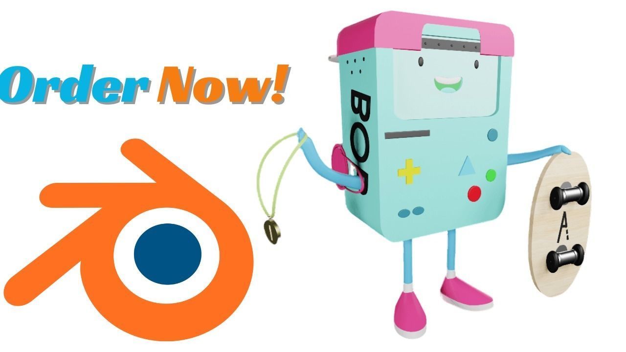 BOB BOY Low-poly 3D model_1