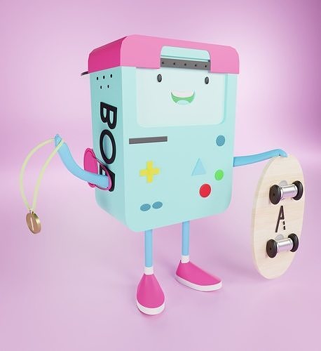BOB BOY Low-poly 3D model