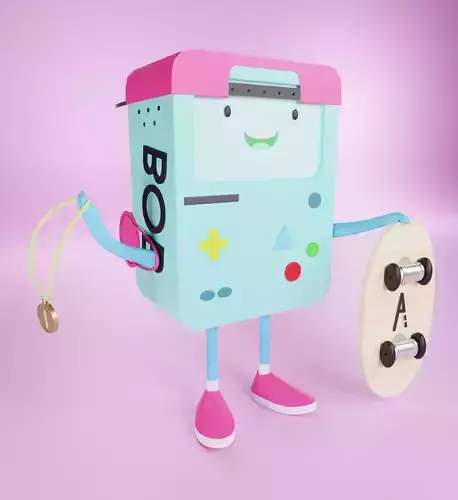 BOB BOY Low-poly 3D model