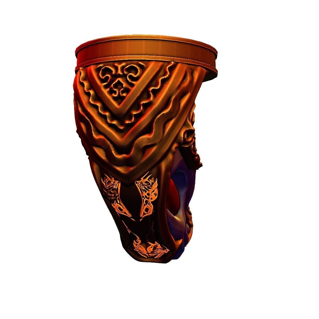 God of War blades of chaos Hardened War Handles  3D model_18