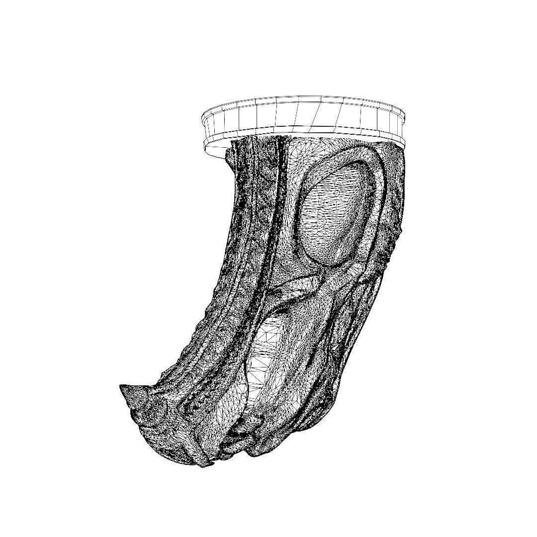 God of War blades of chaos Hardened War Handles  3D model_24