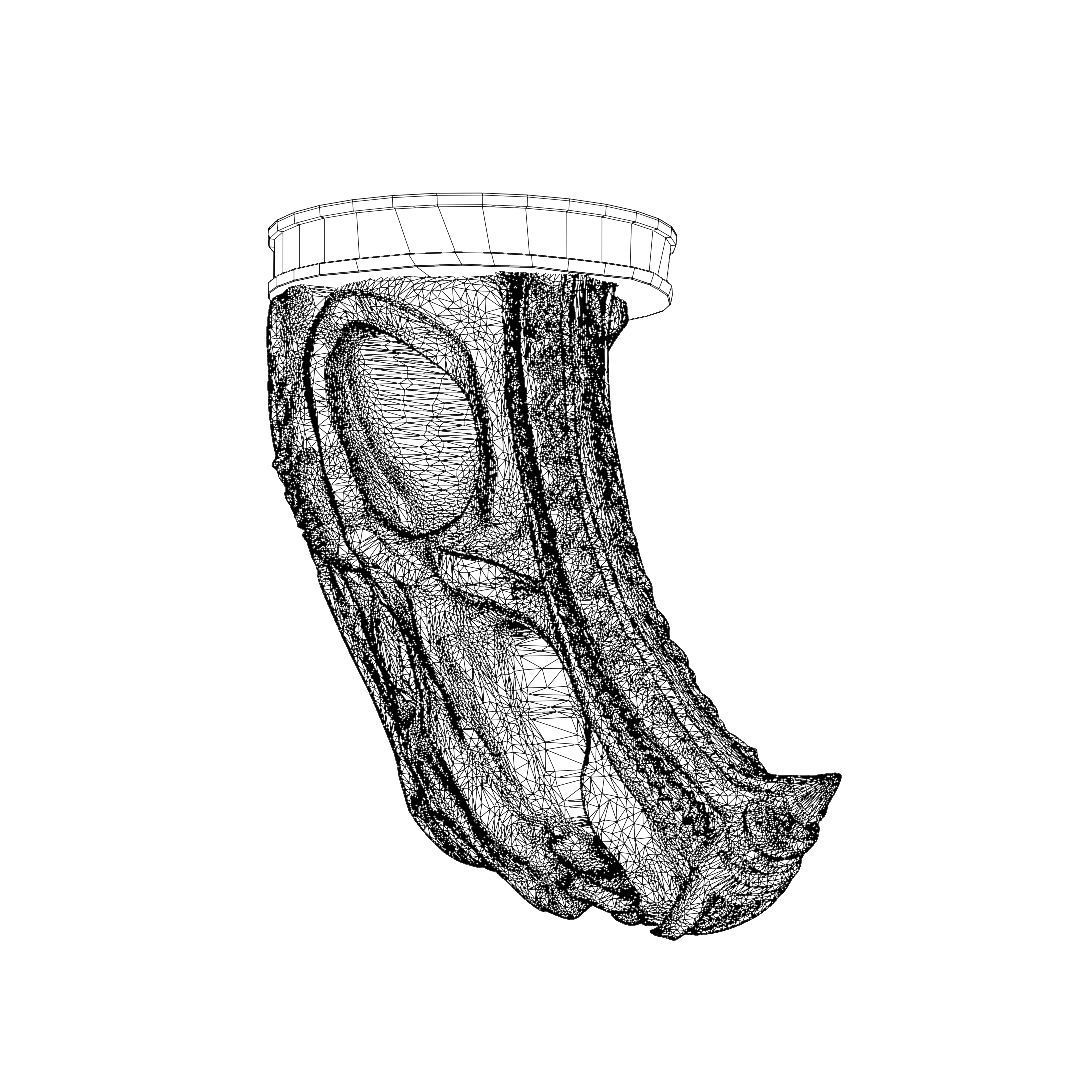 God of War blades of chaos Hardened War Handles  3D model_33