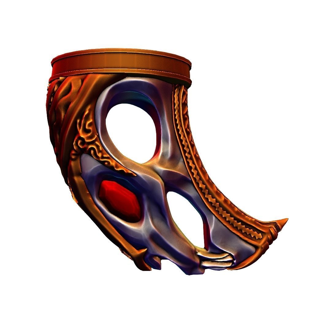 God of War blades of chaos Hardened War Handles  3D model_20