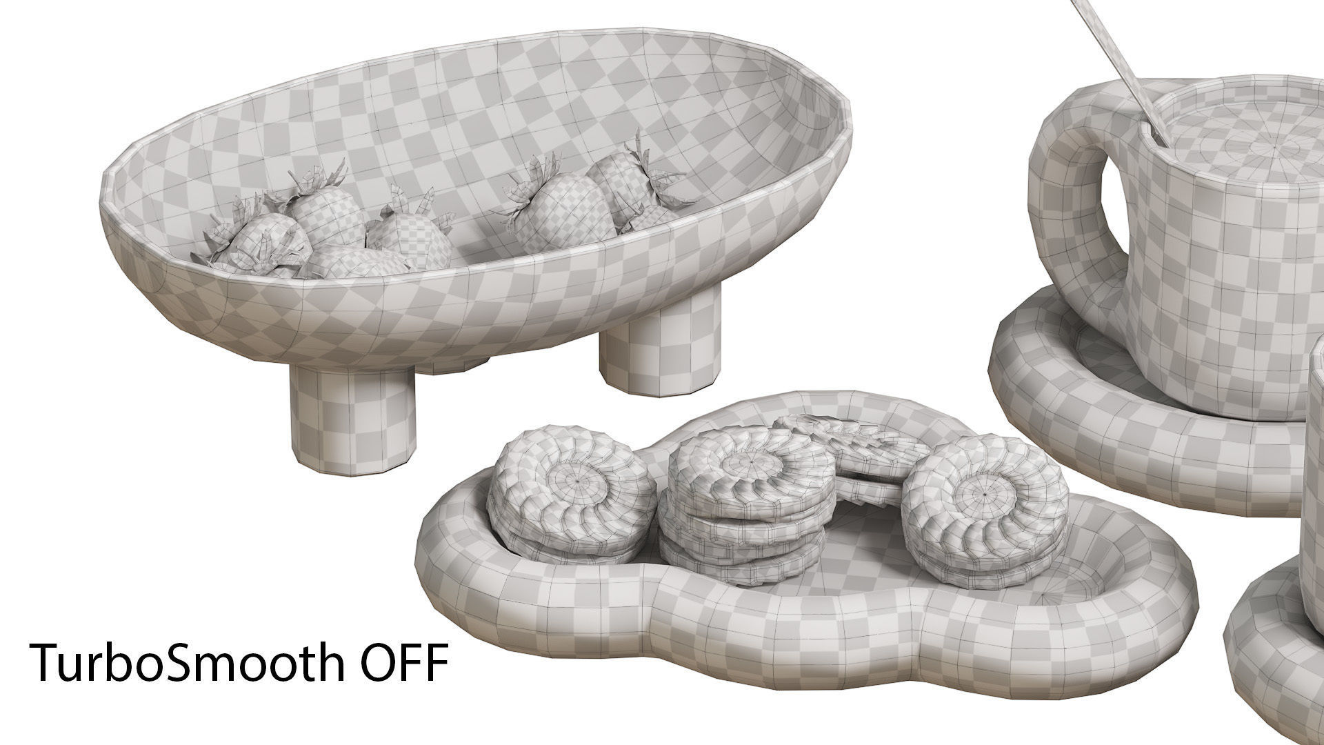 Tea set Chubby Set 3D model_9