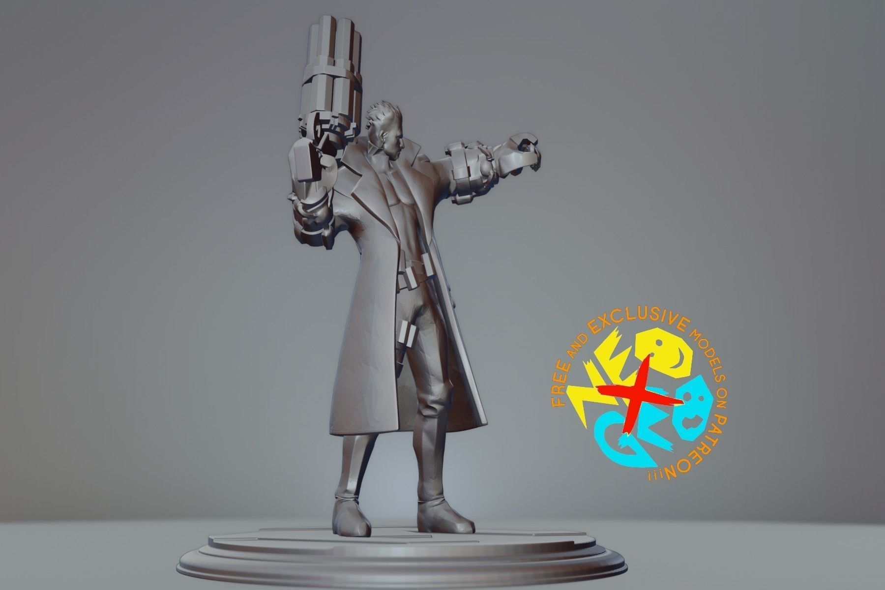 ROGER - MOBILE LEGENDS 3D print model_2