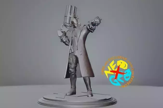 ROGER - MOBILE LEGENDS 3D print model