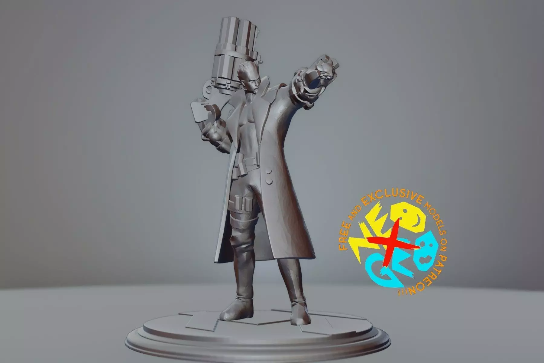 ROGER - MOBILE LEGENDS 3D print model_0