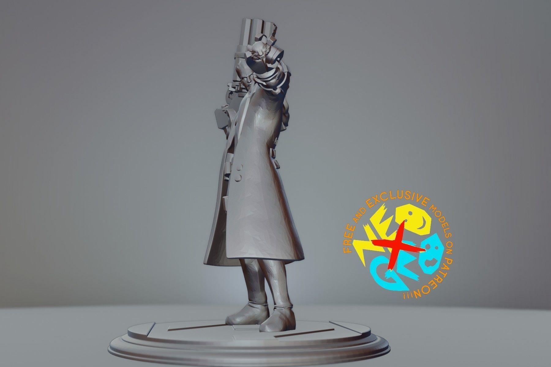ROGER - MOBILE LEGENDS 3D print model_1