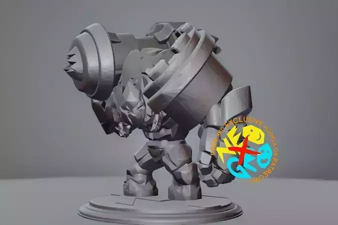 GROCK - MOBILE LEGENDS 3D print model