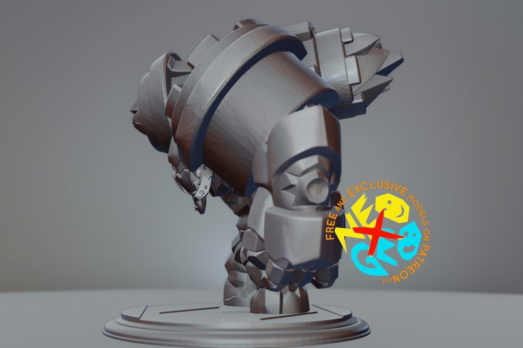 GROCK - MOBILE LEGENDS 3D print model_1