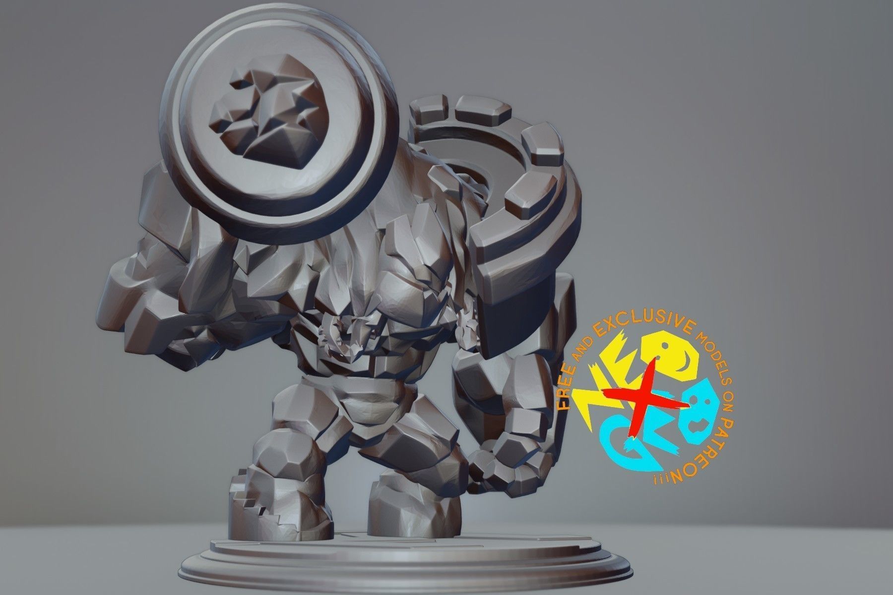 GROCK - MOBILE LEGENDS 3D print model_2
