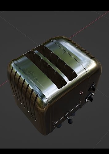 toaster 3D model 7