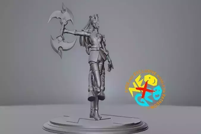 HANABI - MOBILE LEGENDS 3D print model