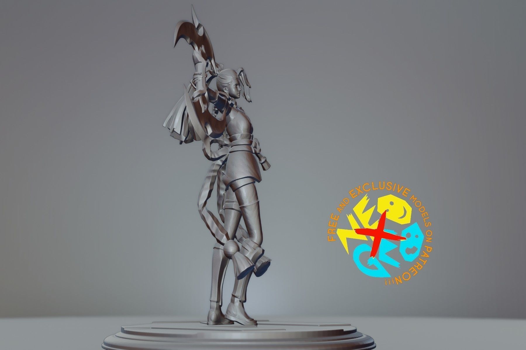 HANABI - MOBILE LEGENDS 3D print model_2